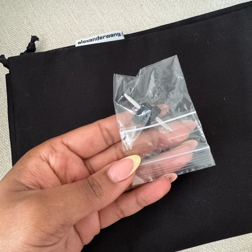 Alexander Wang Black and Silver Embellished Sandals - Picture 7 of 10